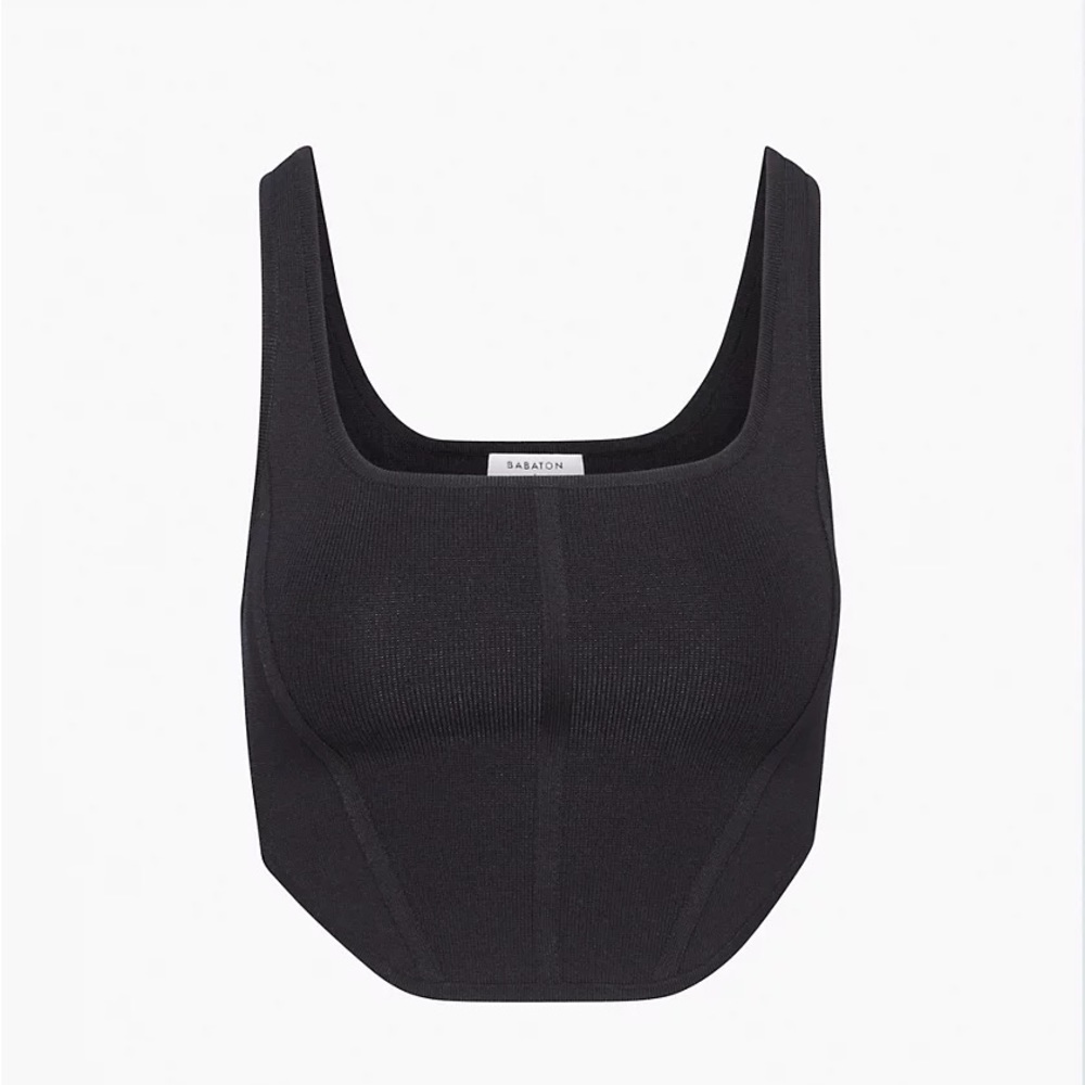 Aritzia Sculpt Knit Bustier Tank